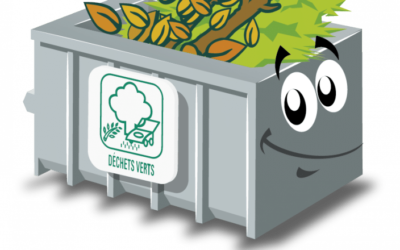 Information concernant le tri des déchets verts avant le dépôt à l’aire de collecte communale