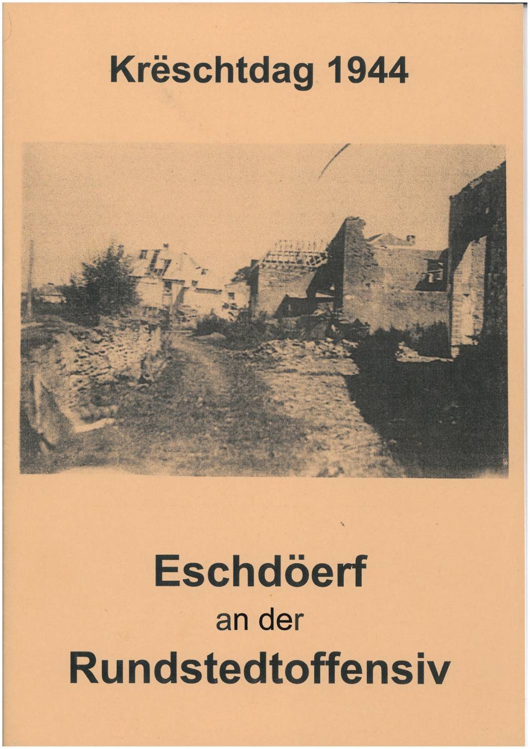 Krëschtdag 1944 - Eschdöerf an der Rundstedtoffensiv (Fenster - Dezember 1994)