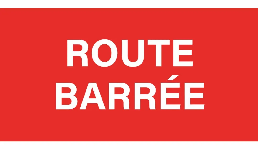 Avis au public – Route Barré CR317 Tadler – Toodlermillen