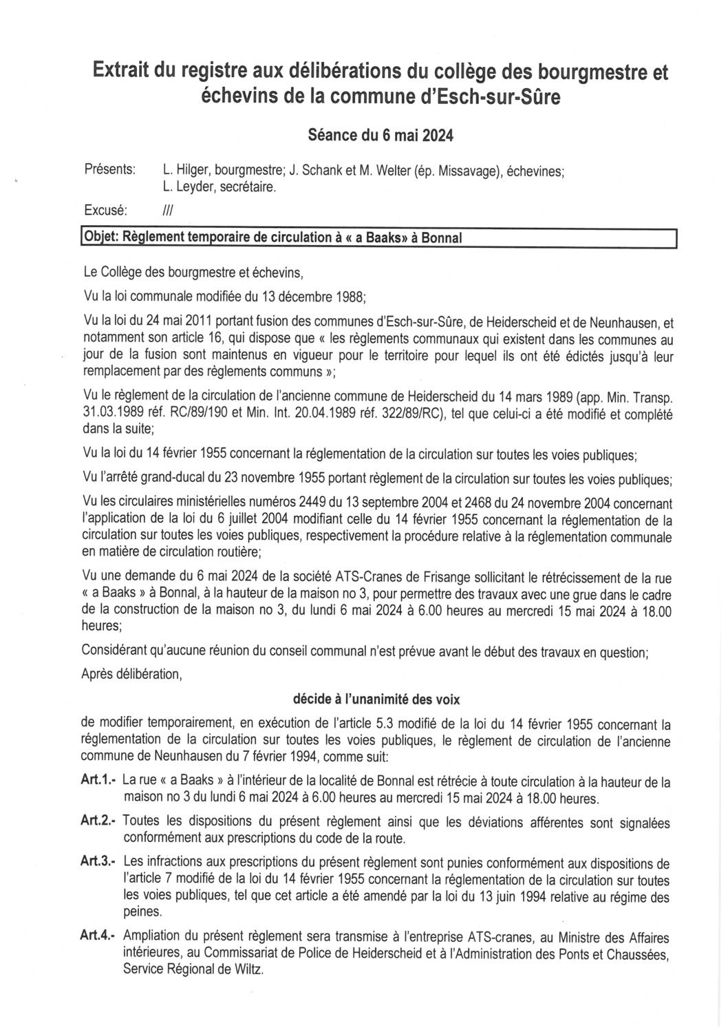 2024.05.08_Règlement temporaire de circulation à Bonnal (a Baaks) du 06.05. au 15.05.2024