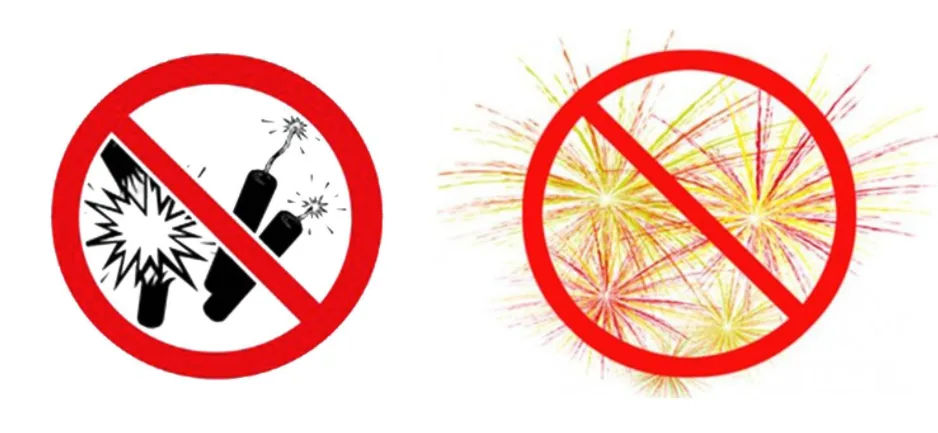 Feu d’artifice pour la Saint-Sylvestre