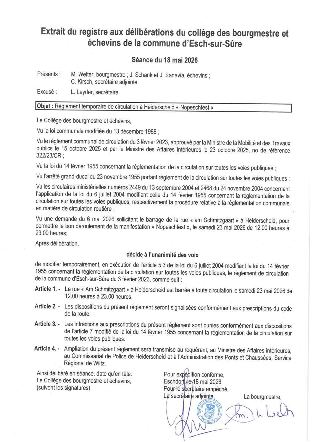 2026.05.20_Règlement temporaire de circulation à Heiderscheid (Schmitzgaart - Nopeschfest) en date du 23.05.2026