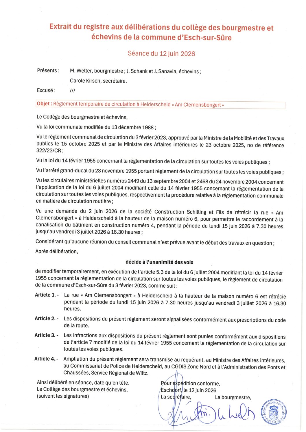 2026.06.12_Règlement temporaire de circulation à Heiderscheid (Am Clemensbongert) du 15.06.2026. au 03.07.2026