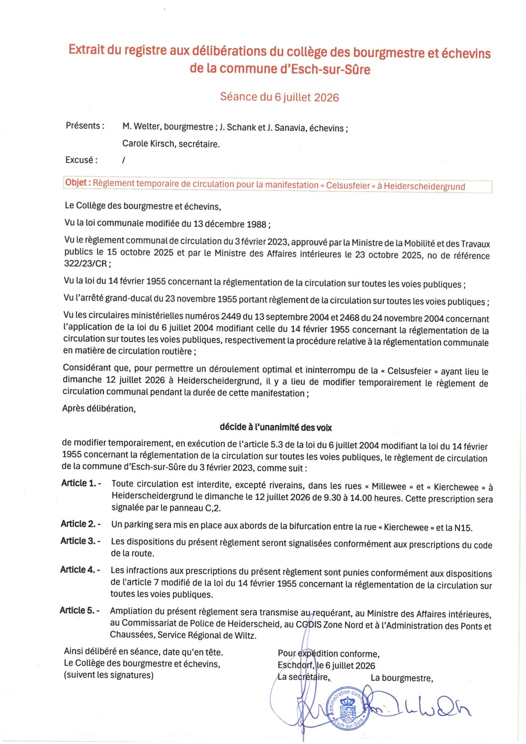 2026.07.08_Règlement temporaire de circulation à Heiderscheidergrund pour la manifestation Celsusfeier en date du 12.07.2026