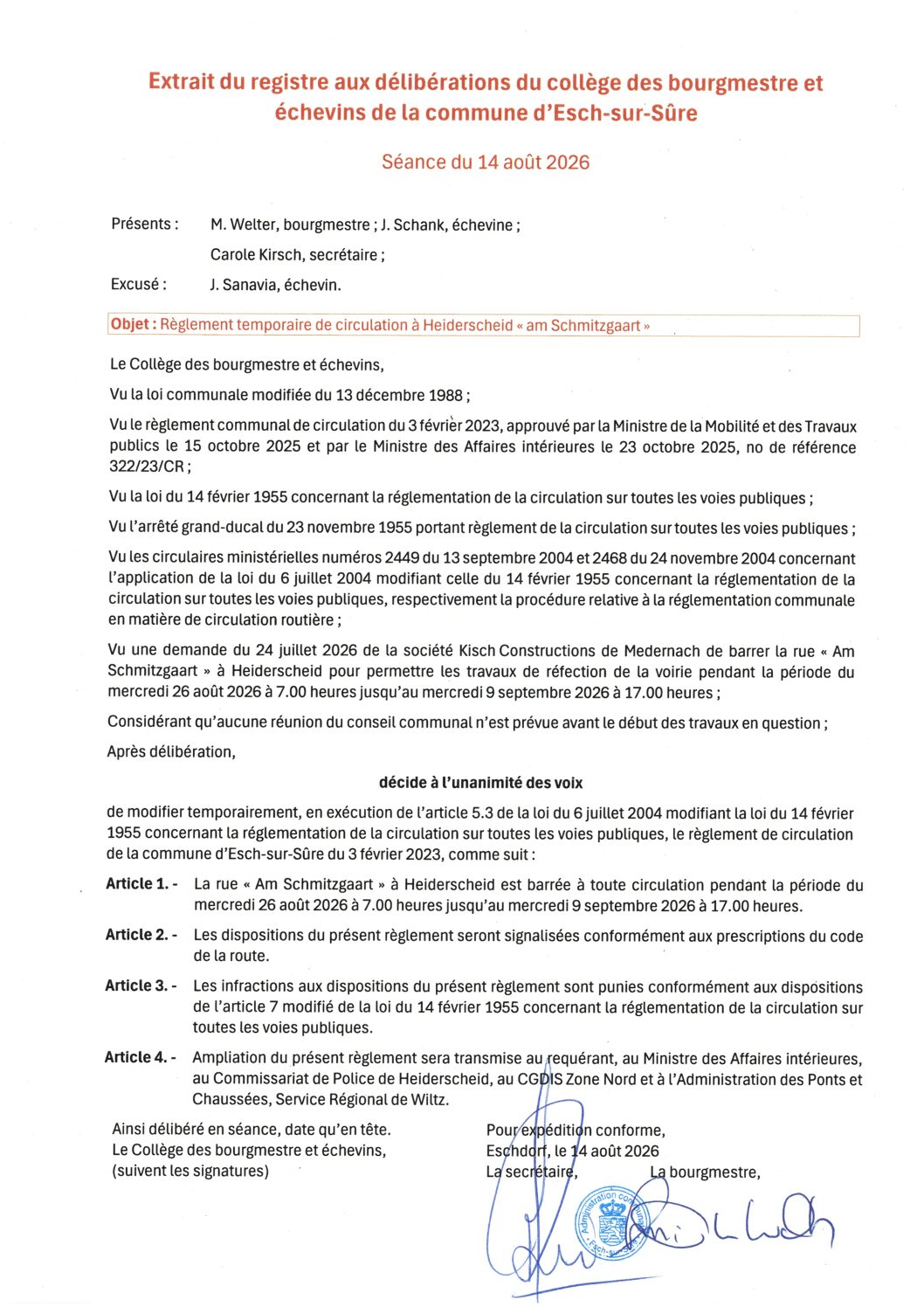 2026.08.19_Règlement temporaire de circulation à Heiderscheid (am Schmitzgaart) du 26.08. au 09.09.2026